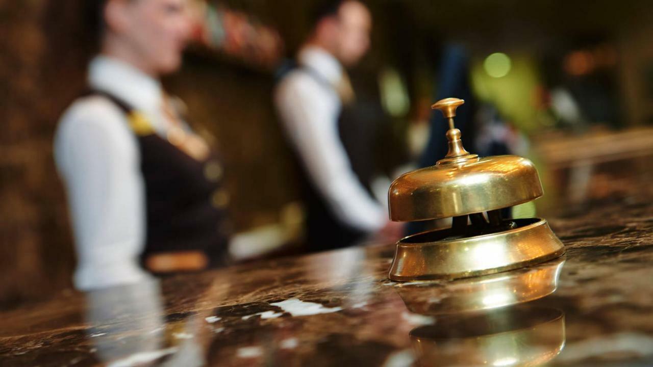 Golden City Hotel Bakoe Buitenkant foto